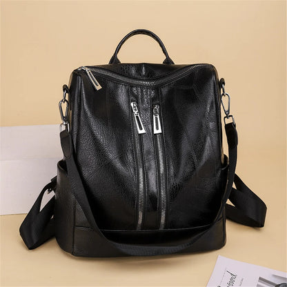 Multi-pocket Backpack for Women Large Capatity Shoulder Sac Fahion Casual School Book Bag Ladies Travel Bagpack A Dos Bolsos