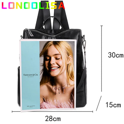 Multi-pocket Backpack for Women Large Capatity Shoulder Sac Fahion Casual School Book Bag Ladies Travel Bagpack A Dos Bolsos