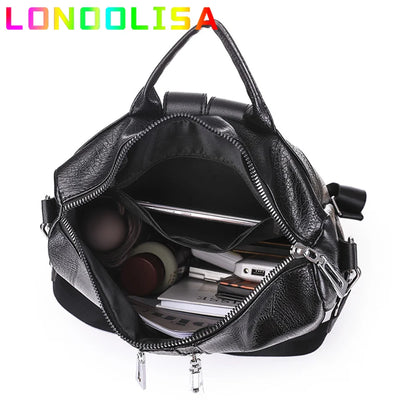 Multi-pocket Backpack for Women Large Capatity Shoulder Sac Fahion Casual School Book Bag Ladies Travel Bagpack A Dos Bolsos