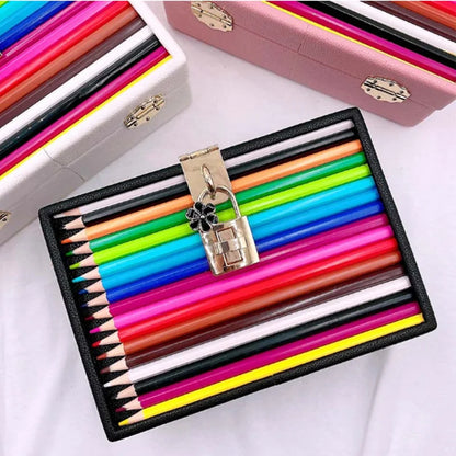 Multicolored Pencil Pattern Clutches Wedding Bridal Woman Gift Handbag Birthday Dinner Girl Purse Cocktail Party Evening Bag