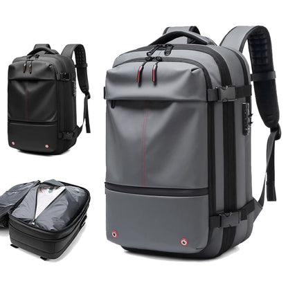 Multifinonal Travel Backpack Large Capacity Waterproof Luggage Business Vacuum Compression Men Backpacks Laptop Bags Anti-theft