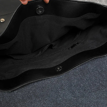 Multifunction Backpack PU Leather waterproof backpack Men school bag laptop computer women the nightmare befor christmas