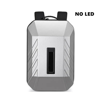 Multifunction Business Backpack For Men Pc Hard Shell Laptop Bag Smart Cool Led Men USB Charging Anti-theft Water Proof Backpack