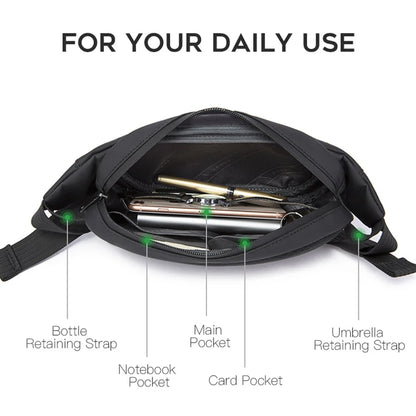 Multifunction Chest Bag Men New Crossbody Shoulder Messenger Bags Lightweight Anti-stain Waterproof Short Trip Pack Women Bag