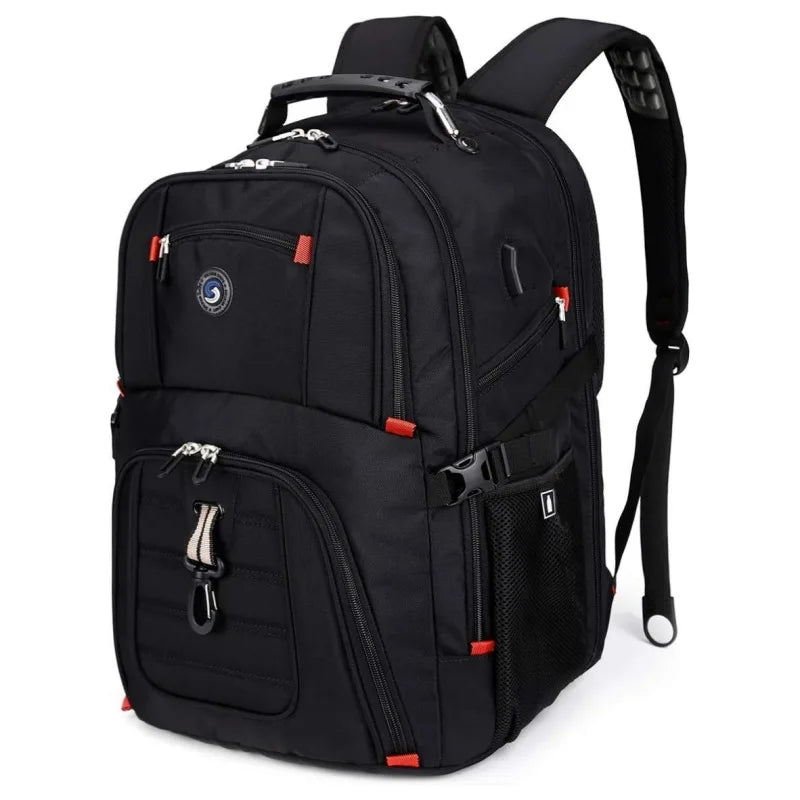 Multifunction Durable Nylon Waterproof Backpack Outdoor Travel Bag Large Capacity USB Port 16 Inch Laptop Bag Schoolbag