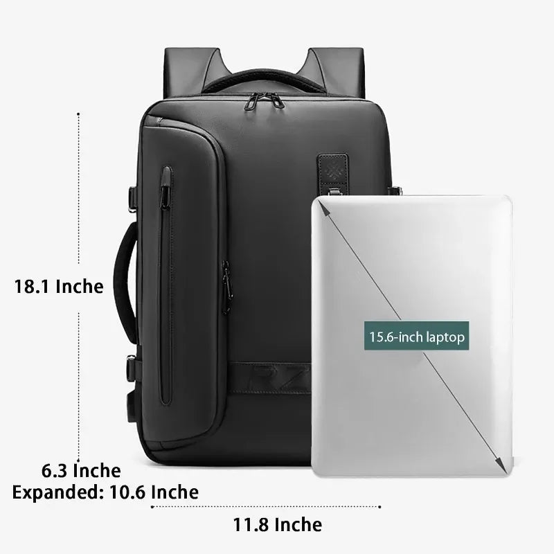 Multifunctional Air for Men Large Capacity Vacuum Storage Business Travel Bag Oxford Cloth Waterproof Backpack