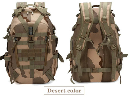 Multifunctional Backpack for Men Camping Hiking Riding Backpacks Reflective Outdoor Travel Bags Climbing Rucksack Bag Camouflage