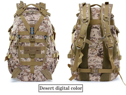 Multifunctional Backpack for Men Camping Hiking Riding Backpacks Reflective Outdoor Travel Bags Climbing Rucksack Bag Camouflage