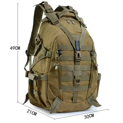 Multifunctional Backpack for Men Camping Hiking Riding Backpacks Reflective Outdoor Travel Bags Climbing Rucksack Bag Camouflage