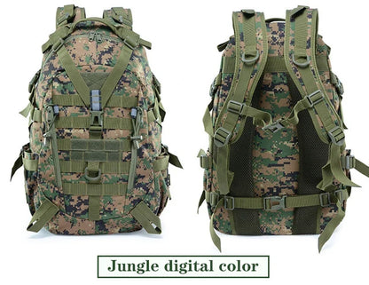 Multifunctional Backpack for Men Camping Hiking Riding Backpacks Reflective Outdoor Travel Bags Climbing Rucksack Bag Camouflage