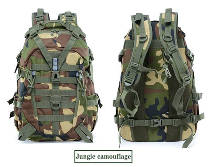 Multifunctional Backpack for Men Camping Hiking Riding Backpacks Reflective Outdoor Travel Bags Climbing Rucksack Bag Camouflage