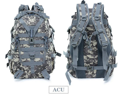 Multifunctional Backpack for Men Camping Hiking Riding Backpacks Reflective Outdoor Travel Bags Climbing Rucksack Bag Camouflage