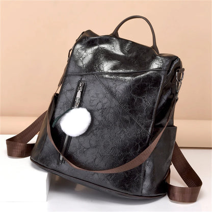 Multifunctional Backpack for Women Large Capatity Shoulder Bag Fashion Casual School Book Bag Ladies Anti-theft Travel Bagpack