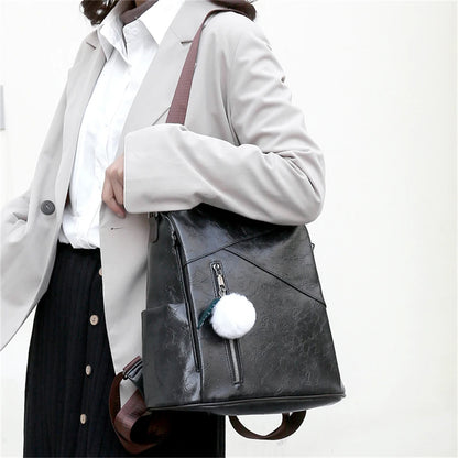 Multifunctional Backpack for Women Large Capatity Shoulder Bag Fashion Casual School Book Bag Ladies Anti-theft Travel Bagpack