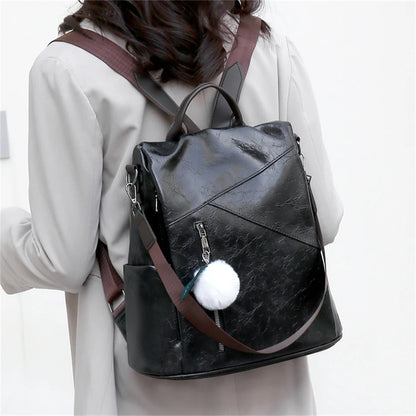 Multifunctional Backpack for Women Large Capatity Shoulder Bag Fashion Casual School Book Bag Ladies Anti-theft Travel Bagpack