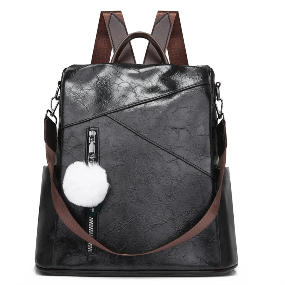 Multifunctional Backpack for Women Large Capatity Shoulder Bag Fashion Casual School Book Bag Ladies Anti-theft Travel Bagpack
