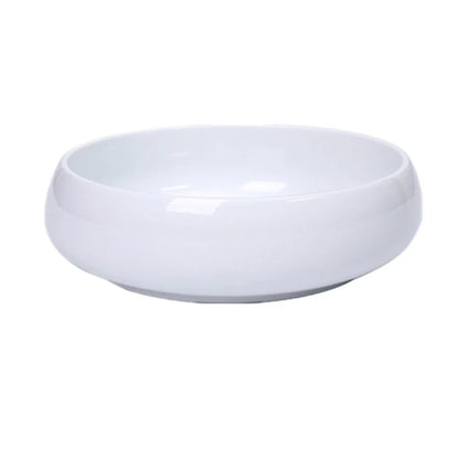 Multifunctional Blue and White Porcelain Tea Washing, Household Ceramic Tea Set Accessories, White Porcelain Basin, Cup Wash