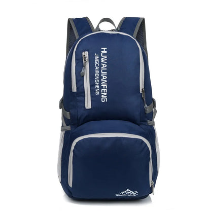 Multifunctional Foldable Travel Backpack Portable Lightweight Student Water Resistant Backpack Mountaineering Bag