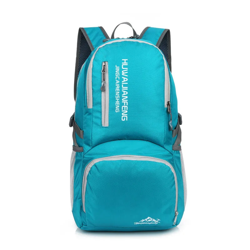 Multifunctional Foldable Travel Backpack Portable Lightweight Student Water Resistant Backpack Mountaineering Bag