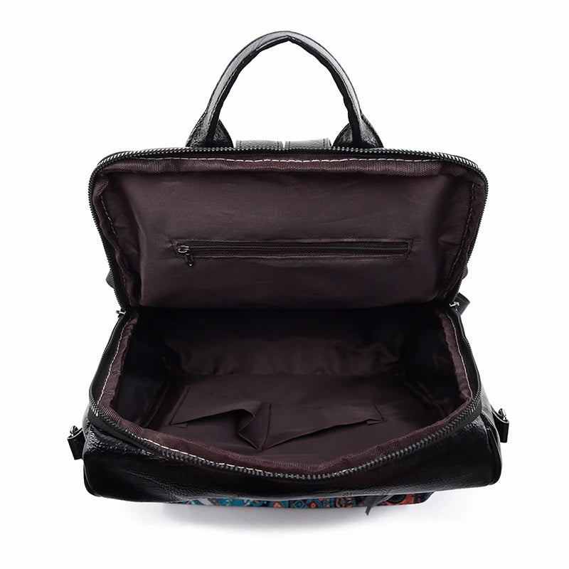 Multifunctional High Capacity Backpack With High Quality Leather Designer Backpacks Luxurious Women's Brand Mochilas Sac A Dos