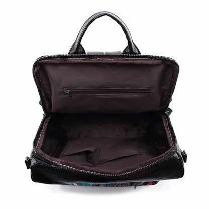 Multifunctional High Capacity Backpack With High Quality Leather Designer Backpacks Luxurious Women's Brand Mochilas Sac A Dos