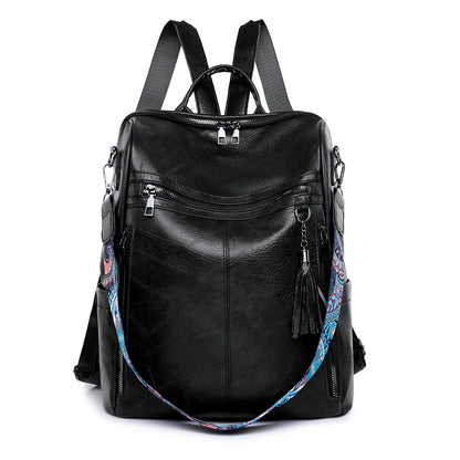 Multifunctional High Capacity Backpack With High Quality Leather Designer Backpacks Luxurious Women's Brand Mochilas Sac A Dos