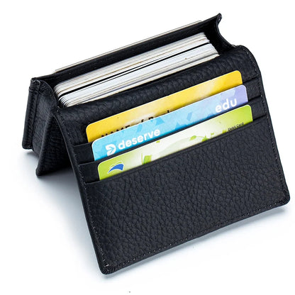 Multifunctional Holders and Leisure Genuine Leather Business Card Holder Creative Storage Coin Purse