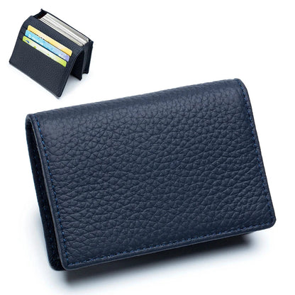 Multifunctional Holders and Leisure Genuine Leather Business Card Holder Creative Storage Coin Purse