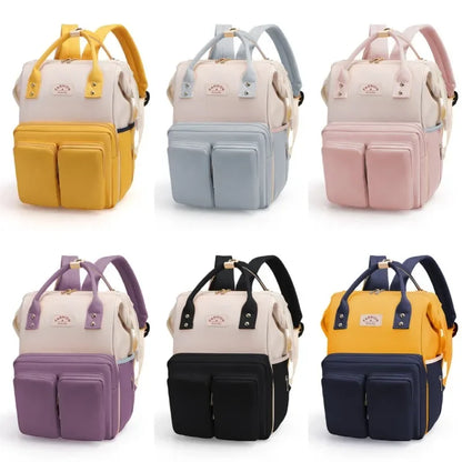 Multifunctional Large-capacity Mommy Bag for Outings Travel Backpack Waterproof Portable Mother and Baby Bag Women's Backpack