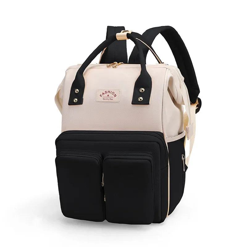 Multifunctional Large-capacity Mommy Bag for Outings Travel Backpack Waterproof Portable Mother and Baby Bag Women's Backpack
