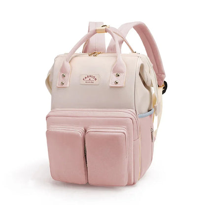 Multifunctional Large-capacity Mommy Bag for Outings Travel Backpack Waterproof Portable Mother and Baby Bag Women's Backpack