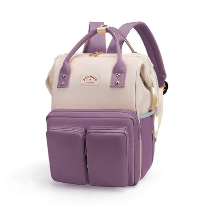Multifunctional Large-capacity Mommy Bag for Outings Travel Backpack Waterproof Portable Mother and Baby Bag Women's Backpack