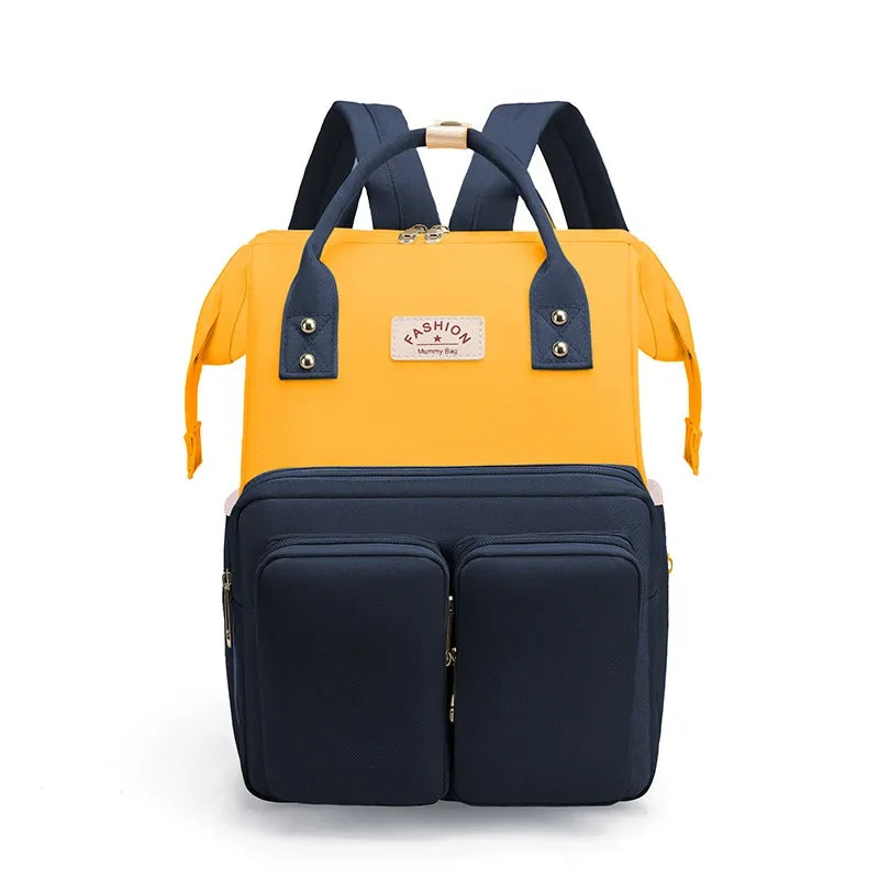 Multifunctional Large-capacity Mommy Bag for Outings Travel Backpack Waterproof Portable Mother and Baby Bag Women's Backpack