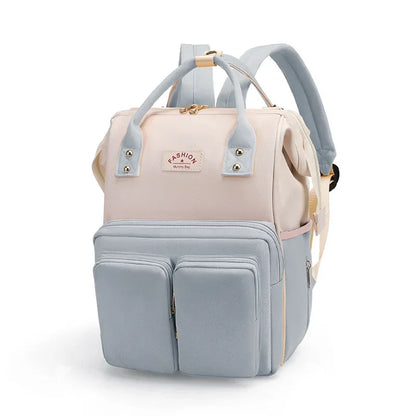 Multifunctional Large-capacity Mommy Bag for Outings Travel Backpack Waterproof Portable Mother and Baby Bag Women's Backpack