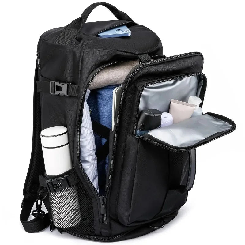 Multifunctional Leisure Mountaineering Fitness Backpack 50L Large Capacity Travel Handbag Can Hold A 19-inch Laptop