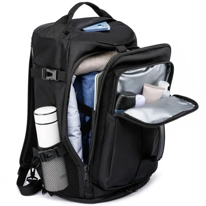 Multifunctional Leisure Mountaineering Fitness Backpack 50L Large Capacity Travel Handbag Can Hold A 19-inch Laptop