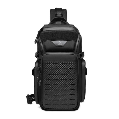 Multifunctional Men Sling Chest Bag Travel Outdoor Tactical Shoulder Crossbody Bag Large Capacity Waterproof Sports Bag For Men