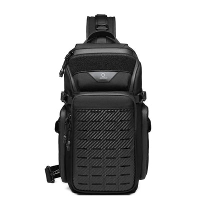 Multifunctional Men Sling Chest Bag Travel Outdoor Tactical Shoulder Crossbody Bag Large Capacity Waterproof Sports Bag For Men