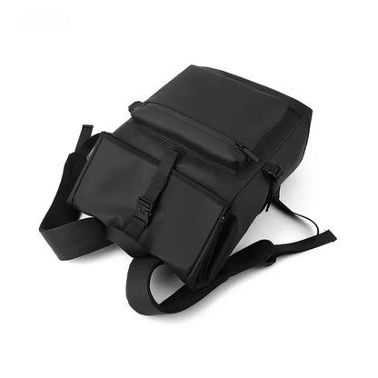 Multifunctional Men's Backpack Middle School Boy College Student Laptop Schoolbag Casual Business Backpack Nylon Waterproof