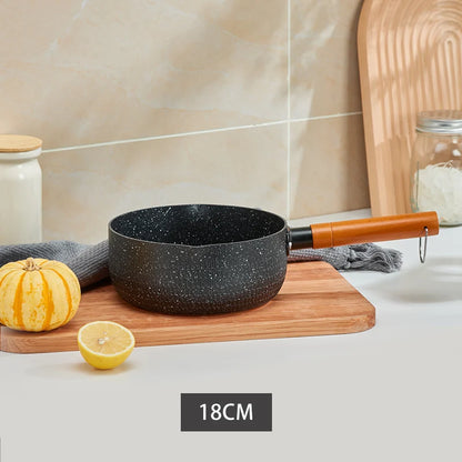 Multifunctional Non-Stick Pot Aluminum Alloy Coated With Medical Stone Pot Household Practical Saucepan Kitchen Utensils