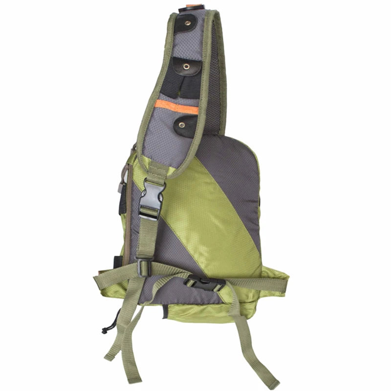 Multifunctional Outdoor Men Chest Backpack Fly Fishing Bag Box Waist Pack Lightweight Tactical Sling Shoulder Crossbody Bags