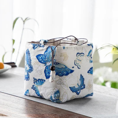 Multifunctional Outdoor Travel Teaware Storage Bag Pouch Portable 1/2 Pot 2/4 Cup Teapot Teacup Package Cloth Bag Tea Set Cozies