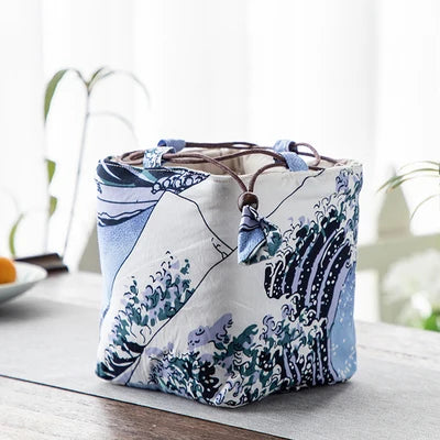 Multifunctional Outdoor Travel Teaware Storage Bag Pouch Portable 1/2 Pot 2/4 Cup Teapot Teacup Package Cloth Bag Tea Set Cozies