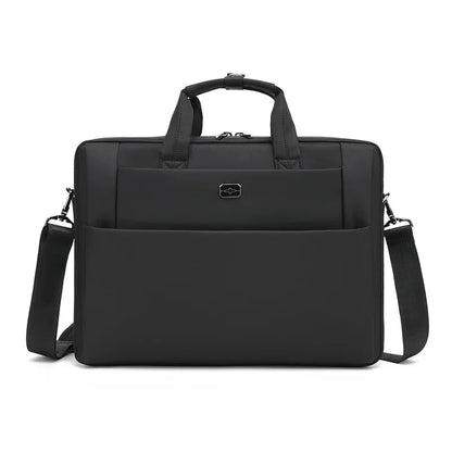 Multifunctional Oxford Men's Briefcase Business 15.6 "Inch Laptop Office Man Handbag Large Capacity Crossbody Shoulder Bag