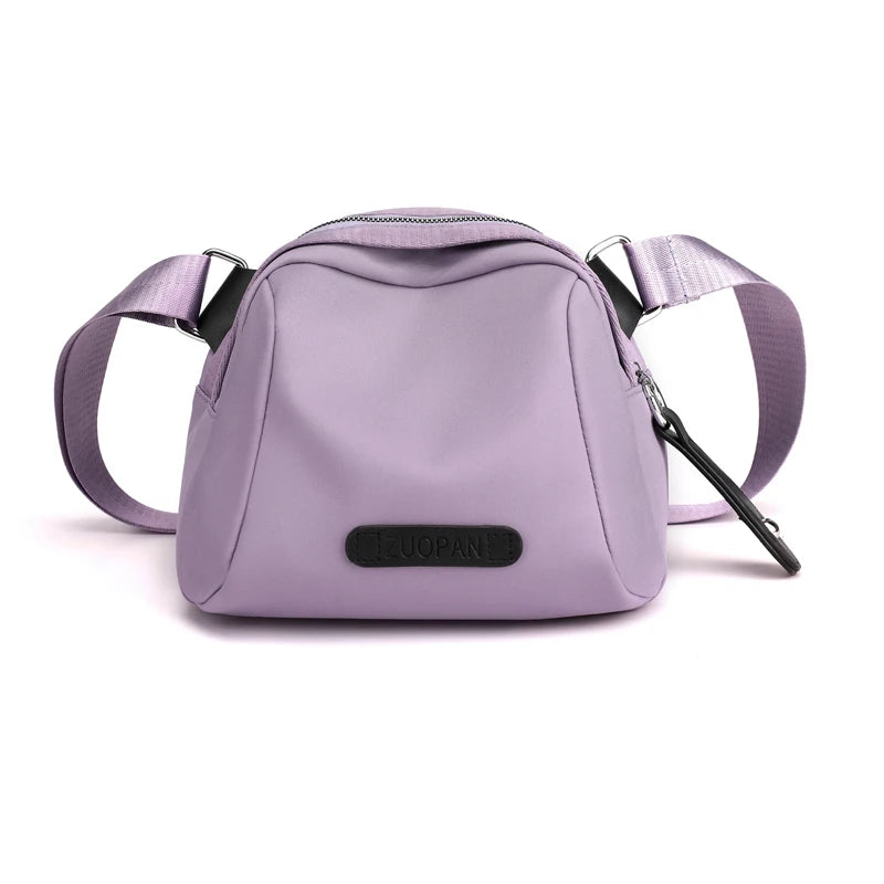 Multifunctional Small Shoulder Bag for Women 2023 New Nylon Wide Strap Crossbody Bag Quality Soft Waterproof Cross Body Purses