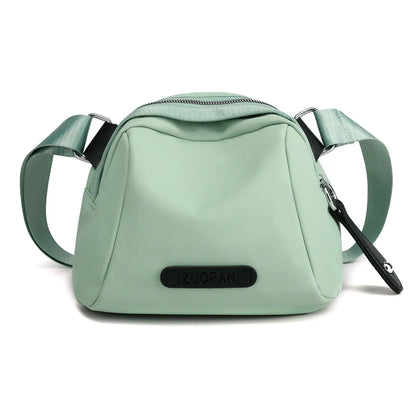 Multifunctional Small Shoulder Bag for Women 2023 New Nylon Wide Strap Crossbody Bag Quality Soft Waterproof Cross Body Purses