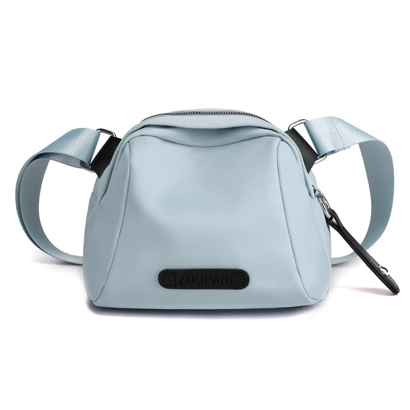 Multifunctional Small Shoulder Bag for Women 2023 New Nylon Wide Strap Crossbody Bag Quality Soft Waterproof Cross Body Purses