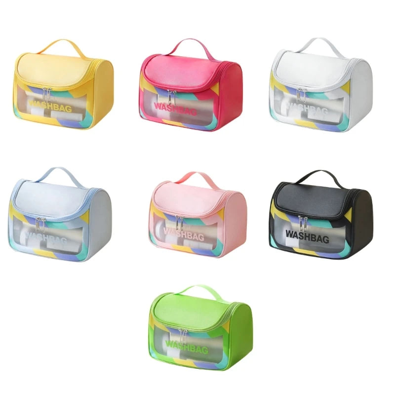 Multifunctional Storage Makeup Bag Handbag Travel Cosmetic Bags for Women Girls