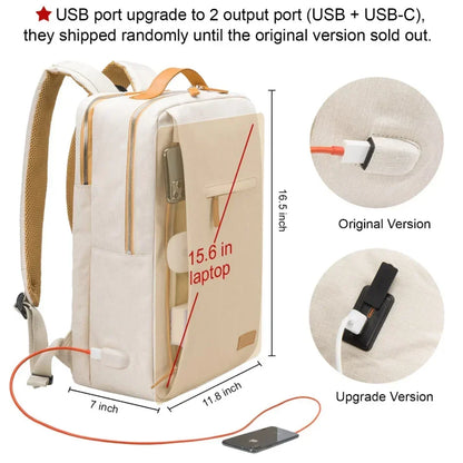 Multifunctional Travel Backpack Woman Men Airplane Bag Notebook Children Schoolbag Climbing Bags USB Charging Port Lightweight