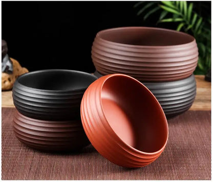Multifunctional White Porcelain Tea Wash, Solid Color Ceramic, Purple Sand Ashtray, Tea Set Accessories